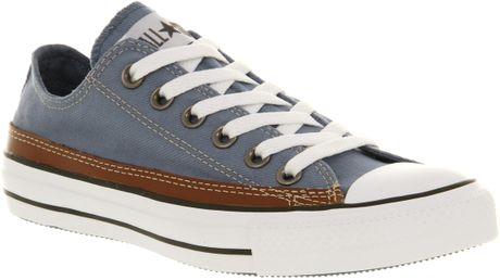 Converse All Star Ox Low Cap Blutan Smu in Blue for Men (blu) - Lyst