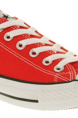 Converse All Star Ox Low Red Canvas