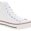 Converse All Star Hi Optical White Canvas in White for Men - Lyst