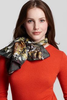 Ferragamo Foulard Angel Silk Scarf - Lyst