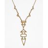 House Of Harlow Small Geometric Drop Necklace  in Gold - Lyst