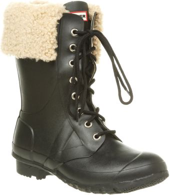  Regent Adley Lace Boot Black Rubber 