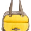Jimmy Choo Justine Tote in Yellow (mushroom) - Lyst
