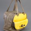 Jimmy Choo Justine Tote in Yellow (mushroom) - Lyst