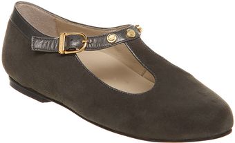 Kat Maconie Rachel Tbar Stud Pump Grey Sdepat - Lyst