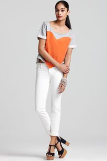 Laugh Cry Repeat Heart Tee  - Lyst