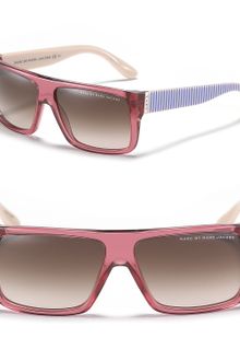 Marc By Marc Jacobs Square Wayfarer Sunglasses - Lyst