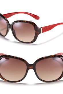 Marc By Marc Jacobs Oversized Round Havana Sunglasses - Lyst