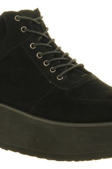 Office Neneh Wedge Blk Microfibre - Lyst