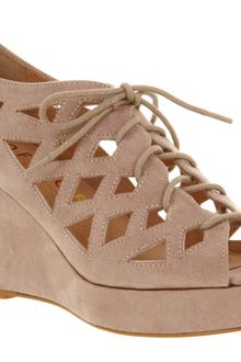 Office Vegas Nude Microfibre - Lyst