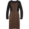 Prabal Gurung Lace Panel Dress in Brown (floral) - Lyst