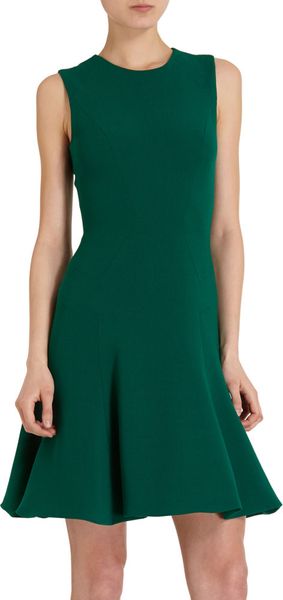 Prabal Gurung Vneck Sleeveless Dress - Lyst