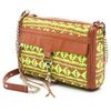 Rebecca Minkoff Woven Leather Mac Bag in Brown (yellow) - Lyst
