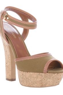 Sergio Rossi Cork Shoe - Lyst
