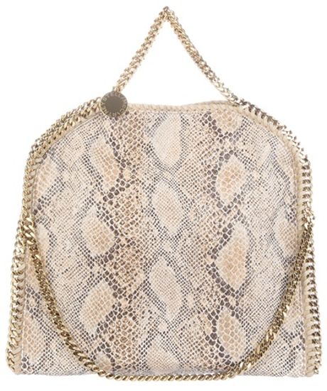Stella Mccartney Animal Print Bag in Beige (animal) - Lyst