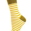 Topshop Urban Knit Stripe Ankle Socks in Green (khaki) - Lyst