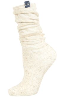 Topshop Urban Knit Slouch Ankle Socks - Lyst