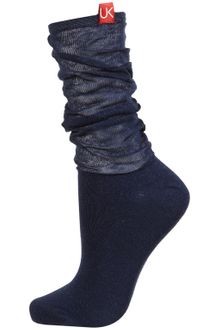 Topshop Urban Knit Slouch Ankle Socks - Lyst
