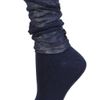 Topshop Urban Knit Slouch Ankle Socks in Blue (navy blue) - Lyst