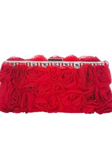 Valentino Rose Embellished Clutch - Lyst