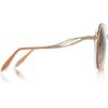 Victoria Beckham Butterfly Dframe Acetate Sunglasses in Brown (bronze) - Lyst