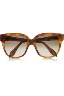 Victoria Beckham Audrey Squareframe Acetate Sunglasses - Lyst