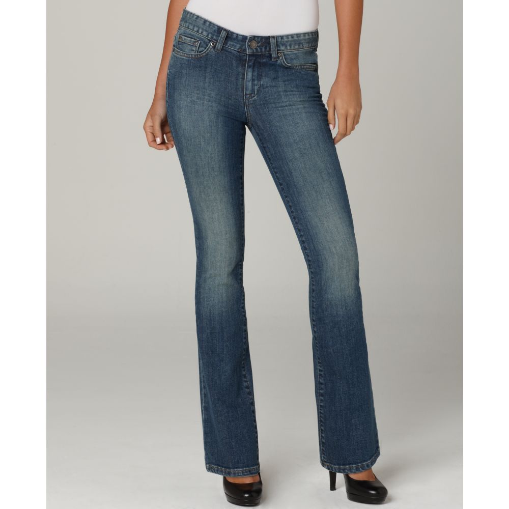 slim fit bootcut jeans