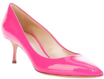 Casadei Patent Leather Pump - Lyst