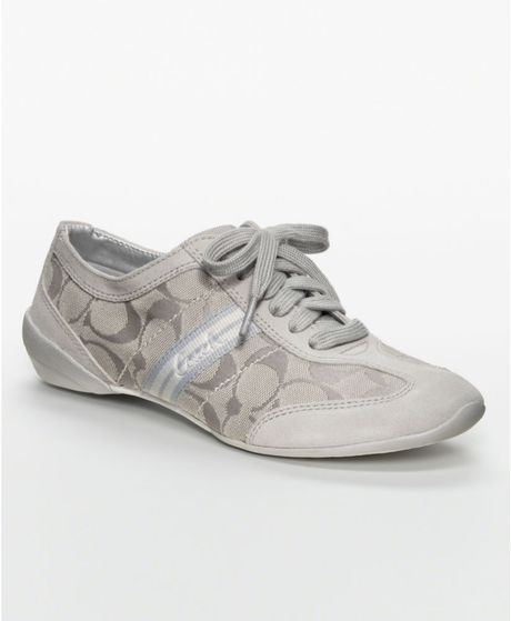 coach silver sneakers