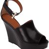 Givenchy Wedge Sandals in Black - Lyst