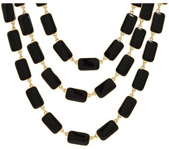  Park Guell 3 Row Bib Necklace 