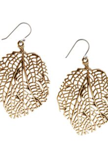 Lucky Brand Gold Tone Open Work Drop - Lyst