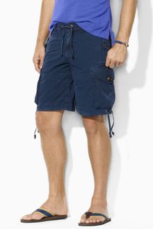 Ralph Lauren Poplin Cargo Shorts - Lyst