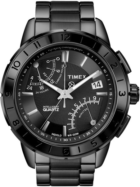 timex intelligent quartz flyback chronograph