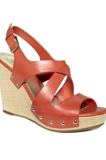 Tommy Hilfiger Morgan Wedge Sandals - Lyst