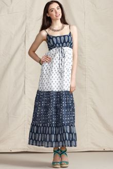 Tommy Hilfiger Sleeveless Printed Cotton Maxi - Lyst