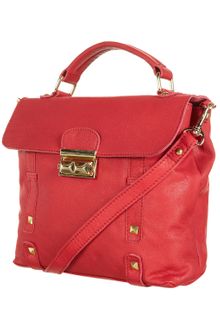 Topshop Pyramid Lock Satchel - Lyst