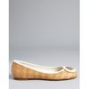 Tory Burch Flats Reva Raffia in Beige (natural bleach) - Lyst