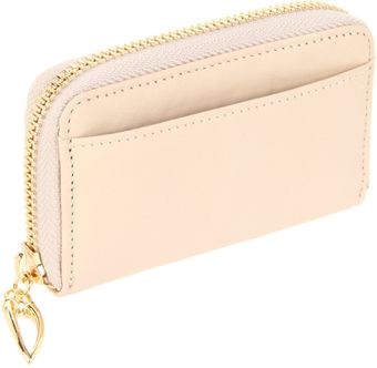 Tusk Donington Gold Zip Coin-card-key Business Card Holder - Lyst