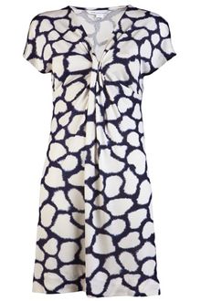 Diane Von Furstenberg Vneck Dress - Lyst