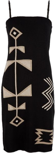  Geometric Pattern Dress 