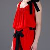 Red Valentino Sleeveless Top in Red (orange) - Lyst