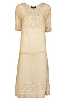 Suno Embroidery Dress - Lyst