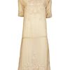 Suno Embroidery Dress in Beige (wheat) - Lyst