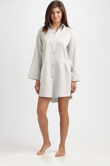 Donna Karan New York Sateen Laundered Sleepshirt - Lyst