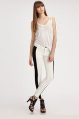 Rag & Bone Twotone Skinny Jeans