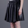 Acne Romantic Leather Skirt in Black - Lyst