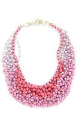 ModCloth Statement Of The Art Necklace in Bouquet