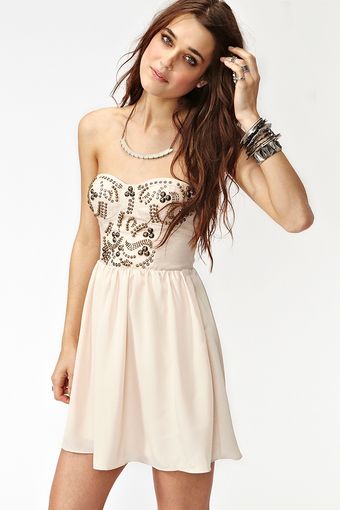 Nasty Gal Sweet Studs Dress - Lyst