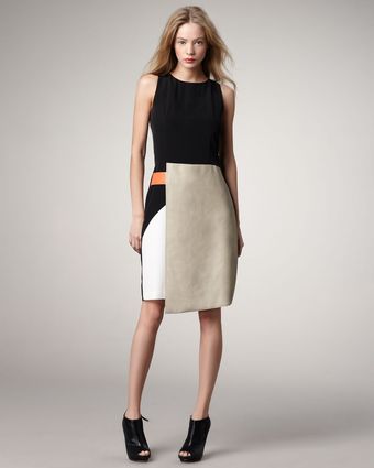 Sachin & Babi Goldie Colorblock Dress - Lyst